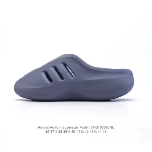 Adidas Originals Adifom Infinity Mules Purple Comfortable Thick Sole Slides