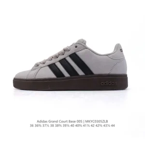 Adidas Neo Grand Court Lazy Egg Unisex White Low Top Sneakers