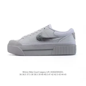 Nike Court Legacy Lift Men's and Women's Retro Thick Sole Sneakers