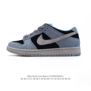 Nike SB Dunk Low Pro Vintage Leather Skate Shoes for Men and Women