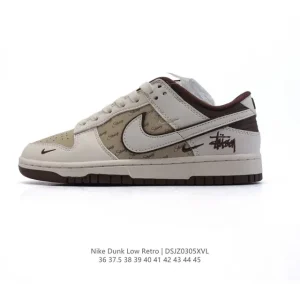 Nike Dunk Low Retro Vintage Basketball Shoes for Men and Women