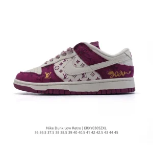 Nike Dunk Low SB Snake Year Limited Edition with LV Collaboration