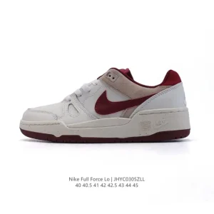 Nike Full Force Low Retro Leather Basketball Sneakers