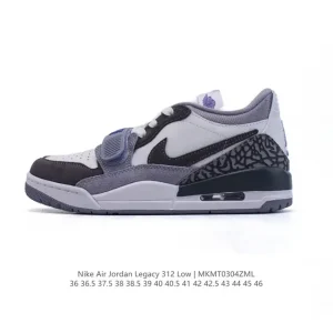 Jordan Legacy 312 Low Men's Basketball Shoes with Nike Air Cushioning