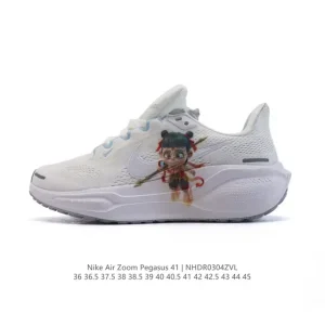 Nike Pegasus 41 Running Shoes with Reactx and Zoom Air Cushioning