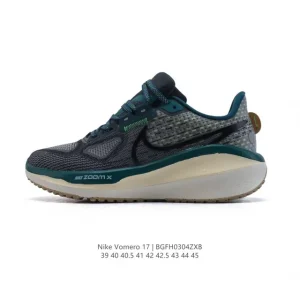 Nike Air Zoom Vomero 17 Men's Running Shoes with Dual Zoom Air Cushioning