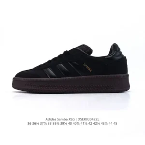 Adidas Samba Xlg Platform Leather Sneakers for Men and Women