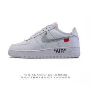 Off-White x Nike Air Force 1 '07 LV8 Sneakers