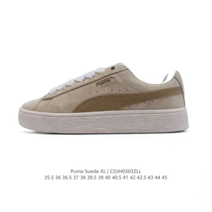 Puma Suede XL Bread Shoe Classic Suede Leather Thick Sole Retro Style