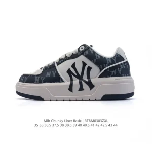 MLB Chunky Liner Basic Retro Streetwear Sneakers for Men and Women