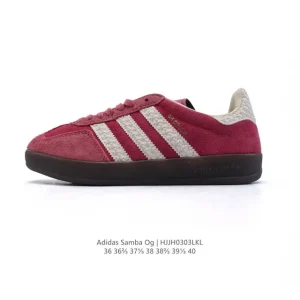 Adidas Samba OG Shoes Classic White Leather Sneakers for Women