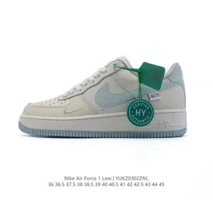 Nike Air Force 1 Low 07 White Leather Sneakers for Men and Women