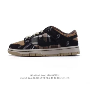 Nike SB Dunk Low Skateboarding Shoes with Zoom Air Cushioning