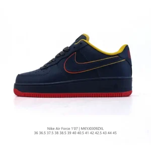 Nike Air Force 1 2025 New Year Low Top White Sneakers with Air Cushion