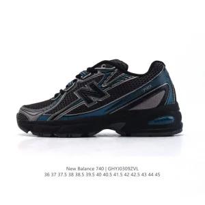New Balance Mr740 Vintage Grey Blue Running Shoes