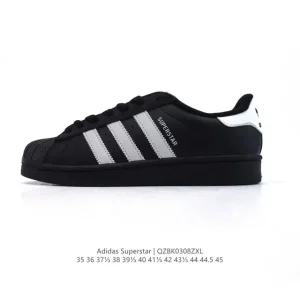 Adidas Superstar 82 Classic Shell Toe Leather Sneakers for Men and Women