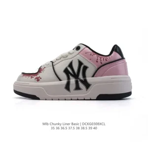 MLB Chunky Liner Basic Hand-Painted Retro Streetwear Sneakers