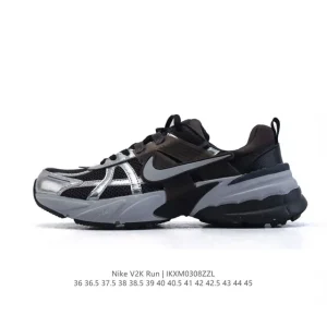 Nike V2K Run Retro Running Shoes with Cushioning and Stability