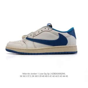 Nike Air Jordan 1 Low OG SP Military Blue Reverse Swoosh