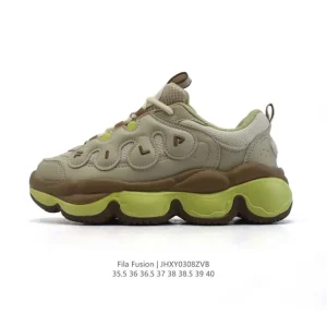 FILA Fusion Chunky Sole Women's Sneakers - Comfortable Platform Walking Shoes