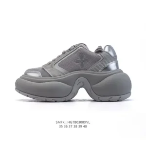 SMFK Cross Flower Retro Running Shoes for Women