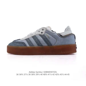 Adidas Samba Valentine Unisex Retro Leather Sneakers Vintage Style