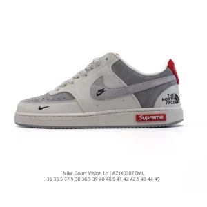 Nike Court Vision Lo Low Top Retro Basketball Sneakers Campus Style