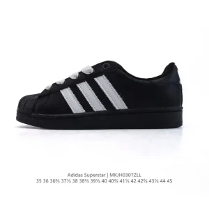 Adidas Superstar 82 Classic Shell Toe Leather Sneakers for Men and Women