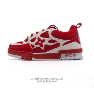 Louis Vuitton Men's Sparkling Diamond Skate Sneakers 2024 Fall Winter