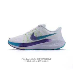 Nike Zoom Winflo 8 Men's Running Shoes with Air Cushion and Flywire Support