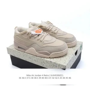 Jordan Air 4 Retro OG Low Basketball Shoes for Men and Women