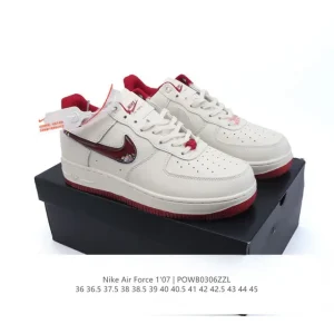Nike Air Force 1 '07 Low 2025 New Year Edition White Sneakers