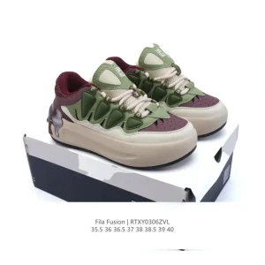Fila Fusion Women's Chunky Platform Sneakers - White Fashion Streetwear