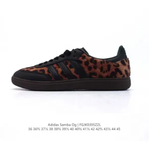 Adidas Samba Og Classic Sneakers T-Toe Leather Gum Sole Unisex Shoes