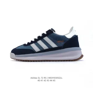 Adidas Sl 72 Shoes Classic Retro Vintage Thin Sole Sneakers