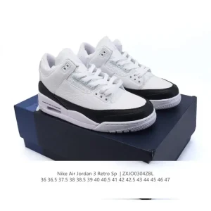 Jordan Air 3 Retro SE Men's Basketball Shoes Full Grain Leather