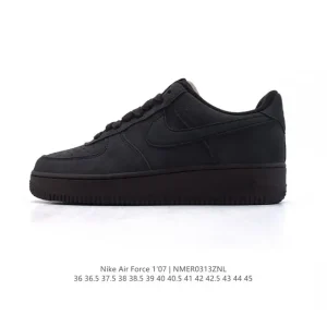 Nike Air Force 1 07 Low White Leather Sneakers 2025 New Release
