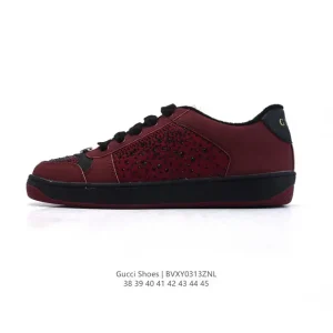 Gucci Ace Crystal Men's White Sneaker with Sparkling Crystals 2025 New Arrival