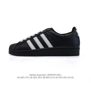 Adidas Superstar 82 Classic Shell Toe Leather Sneakers for Men and Women