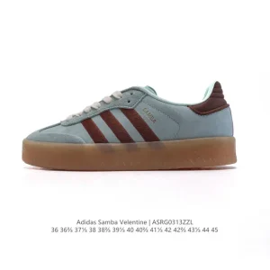 Adidas Samba Valentine Unisex Vintage Leather Sneakers