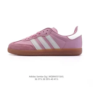 Adidas Samba OG Women's Classic Leather Sneakers T-Shape Toe