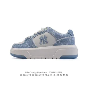 MLB Chunky Liner Basic Retro Street Sneakers for Men and Women