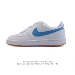 Nike Court Vision Lo Vintage Basketball Sneakers with Thick Sole