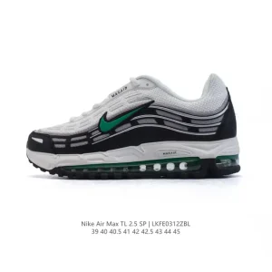 Nike Air Max TL 2.5 CDG Black Silver Retro Running Shoes