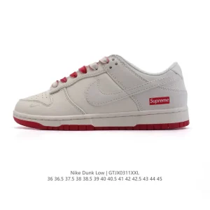 Nike SB Dunk Low Pro Vintage Leather Skateboarding Shoes