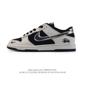Nike SB Dunk Low Pro Skateboarding Shoes Vintage Leather