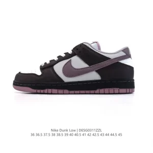 Nike SB Dunk Low Pro Vintage Leather Skateboarding Shoes