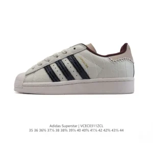 Adidas Superstar '82 Classic Shell Toe Leather Sneakers for Men and Women