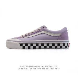 Vans Old Skool Low-Top Skate Shoes Classic Black White