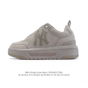 MLB Chunky Liner Basic Streetwear Sneakers for Men and Women